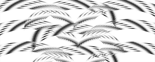 Minimalist white abstract monochromatic brush stroke feather vector background for modern presentation slide, banner, cover design, and artistic wallpaper backdrop © Darwis