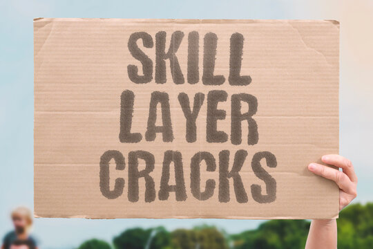 "Skill layer cracks" Abstraction levels hide critical implementation details. ABSTRACTION. IMPLEMENTATION. DETAILS. LEVELS. HIDING.