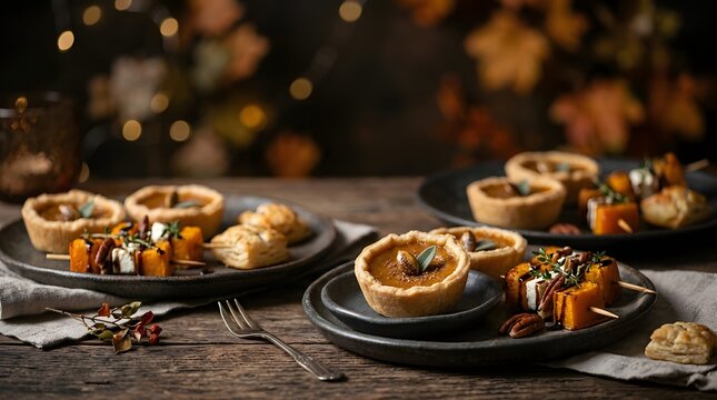 Rustic Autumn Harvest Tasting Menu