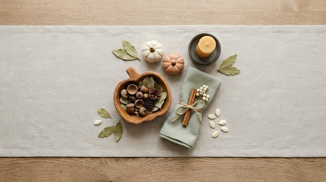 Fall Season Table Decor