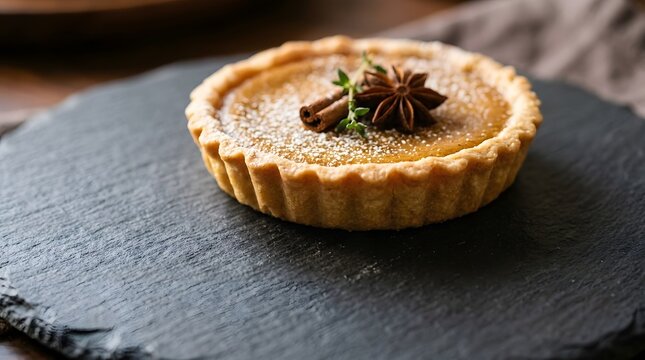 Individual Pumpkin Spice Tartlet