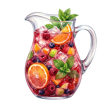  Spanish Red Sangria Pitcher.svg