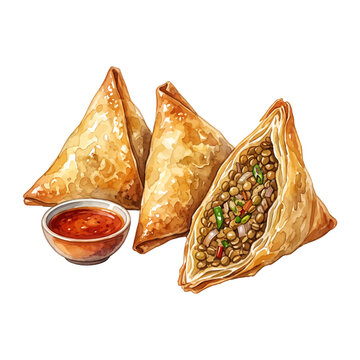  Ethiopian Sambusa Trio.svg