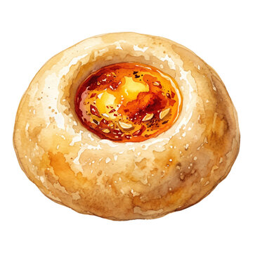 Ethiopian Genfo with Spiced Butter.svg