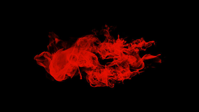  Fire Wall with Tall Wavy Flames on Black Background,  Crimson Heat Effect with Flowing Strands for Creative Graphic 
