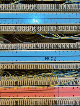 a lot of colorful wires