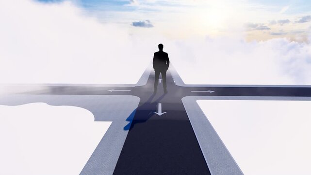 Choosing a direction at the crossroads of life(3D software Lumion makes non-AI)
