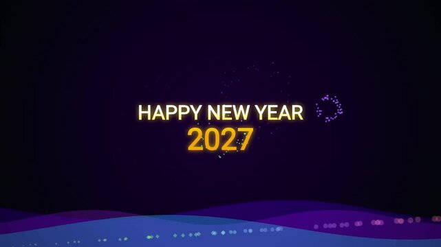 abstract background with blue lights