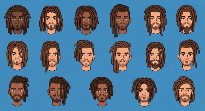 Diverse Pixel Art Character Portraits Collection.