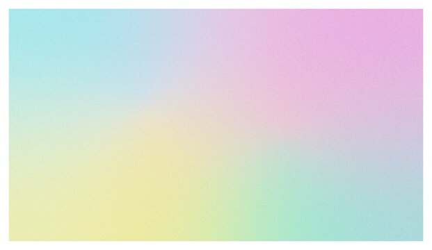 Grainy Pastel Rainbow Freeform Gradient Background Vector Texture