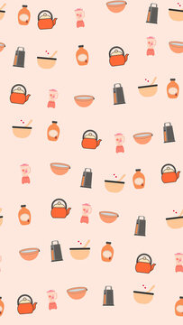 Kitchen Utensil Pattern