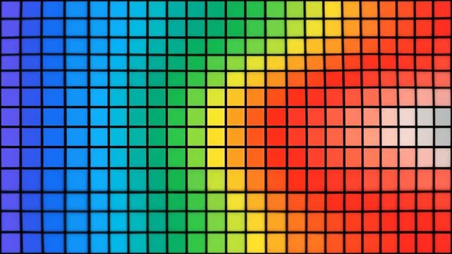 Colorful checkered pattern background, colorful grid dynamic background