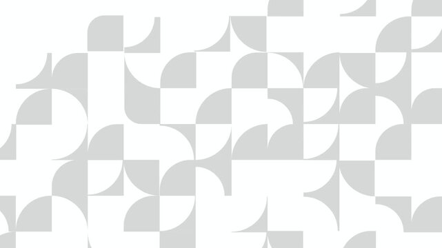 Geometric Quarter Circle Pattern 4K