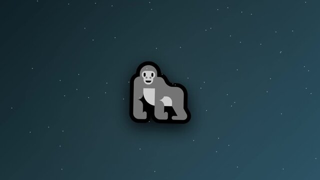 gorilla illustration video