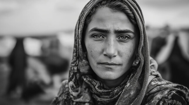 Refugee Hope Portrait Resilience