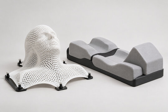 Precision Treatment Immobilization Mask and Molded Body Support