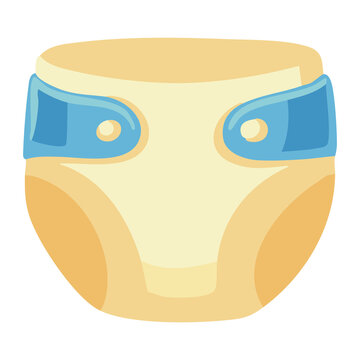Baby Diaper Cute Infant Nappy Icon