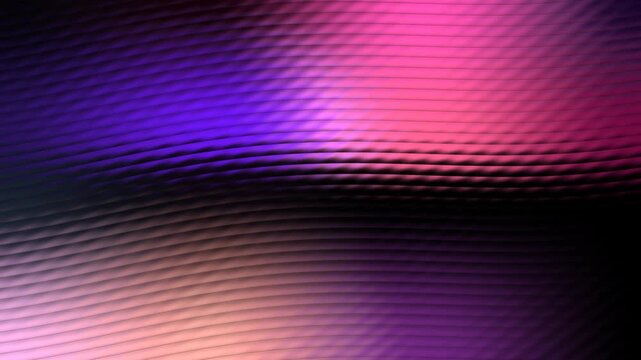 Abstract background with flowing purple and pink waves, digital art texture featuring horizontal lines and smooth gradients for modern graphic design projects