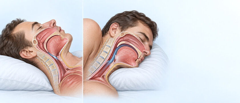 Sleeping Position Effects on Tongue and Airway