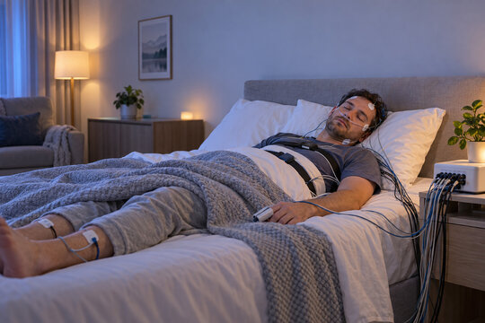 Adult Patient Undergoing Overnight Polysomnography Sleep Study