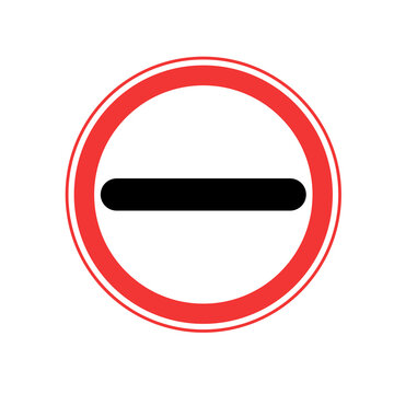 no entry sign
