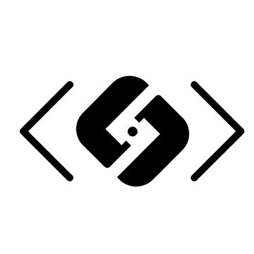 Futuristic Digital Eye and Camera Aperture Lens Icon Vector Graphic, Photography Studio, Smart Security, Data Surveillance, and High-Tech Corporate choice for photography studios, surveillance tech 