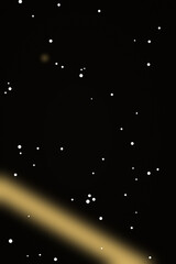 Black and gold comet sparkle texture background for wealth © Fabian
