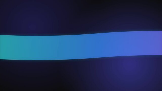 Glowing gradient wave undulating across dark background for modern technology concept