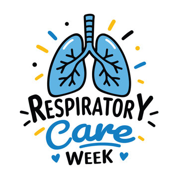 Respiratory Care Week Lungs Illustration