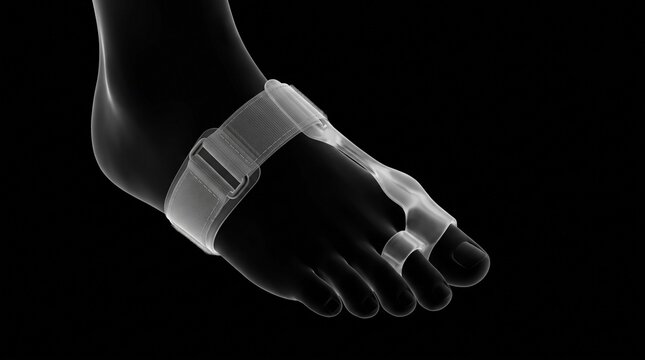 Bunion Corrector Splint Orthopedic Alignment Foot Model