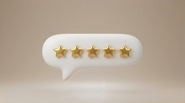 A series of gleaming golden speech bubbles are aligned in a row against a soft neutral backdrop symbolizing communication and optimistic messaging