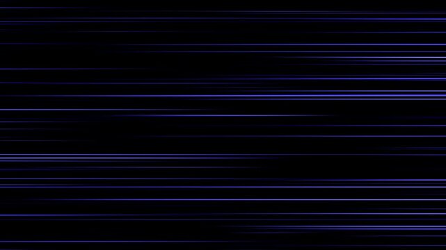 Speed line background animation in comic speed lines background, White anime speed lines comic motion on black. Abstract anime background. 4K comic book speed lines motion background
