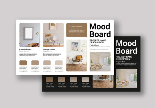 Mood Board Presentation Template