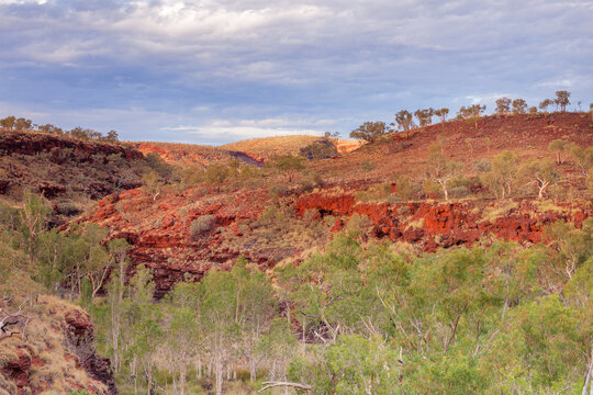 Stunning Views over gorge inside Karijini National Park
