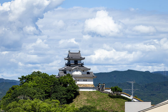 静岡県掛川市にある掛川城
