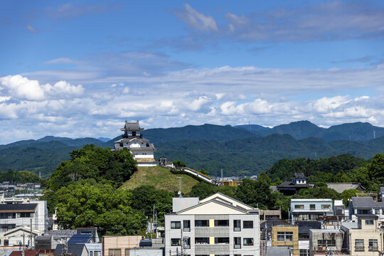 静岡県掛川市にある掛川城
