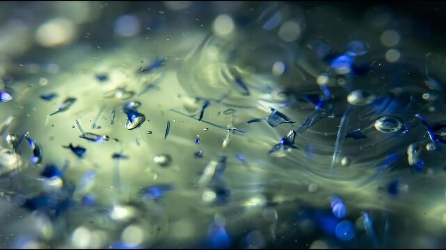 Advanced optical computing is evoked through translucent pale-lime photonic gel containing delicate abstract material background