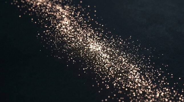 Abstract Binary Code Rain Streaming Down a Dark Digital Background.