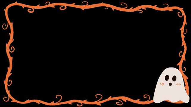 Dark Halloween candles flickering with eerie smoke on black background ideal seamless loop for cinematic intros commercial campaigns party invitations horror promos overlays transitions and presentati