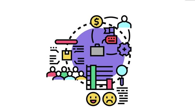 Customer reviews system collecting feedback from multiple online sources, analyzing user sentiment, and integrating data for business improvement and brand reputation