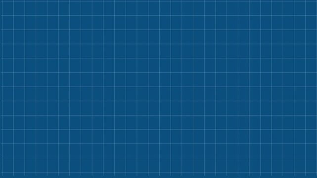 Blue blueprint grid background, technical engineering graph paper pattern, architectural drafting surface, minimalist construction
