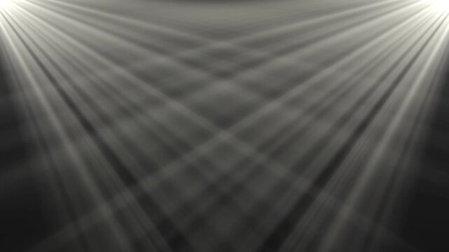 white rays with magic particles, flickering abstract dust particles motion, volumetric light rays, abstract underwater light beams, atmospheric fog special vfx loop able overlay, black background. 4k