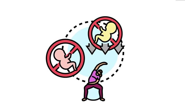 Woman engaging in exercise for recovery and wellness after experiencing miscarriage or abortion, symbolizing emotional and physical support during a difficult time