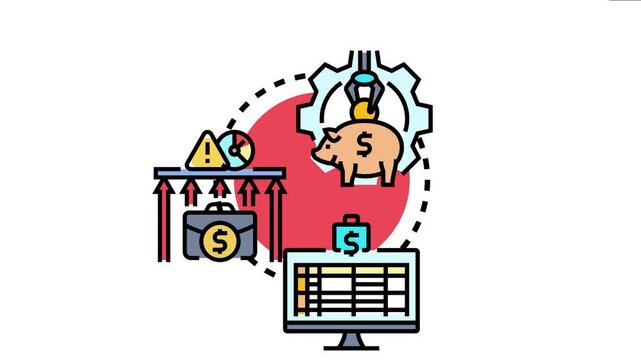 Financial management concept cost reduction strategies, budgeting, and optimizing financial processes for improved profit and resource allocation