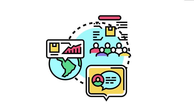 Business concept of collecting valuable feedback through online questionnaires, analyzing data, and enhancing service quality for improving overall client satisfaction and strategic development
