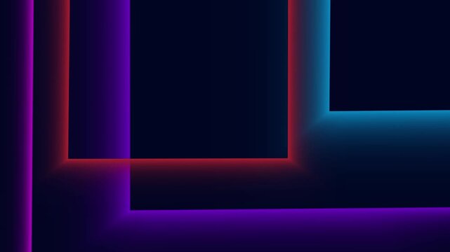 Futuristic frame animation shows layered square corner borders. Digital overlays shape this active futuristic frame. Cyber surveillance screens use futuristic frame.