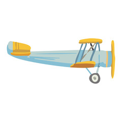Vintage Propeller Airplane Classic Aircraft © nikagraphic