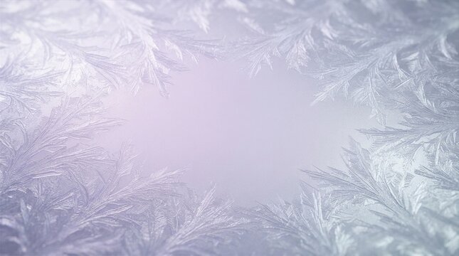Frosted Lavender Texture for a Soft Winter Beauty Background