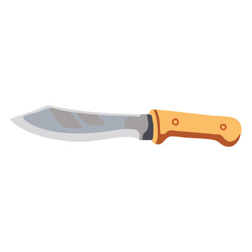 Hunting Knife Outdoor Survival Tool Icon