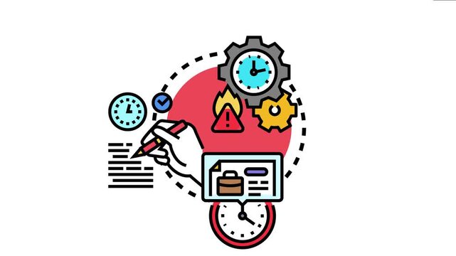 Professional planning and effective time management are crucial for individuals and businesses, avoiding urgent situations and increasing efficiency and productivity when working on tasks